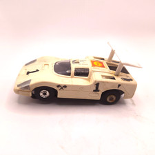 Aurora T-Jet HO Slot Car 1476 Chaparral 2F White 1 vintage