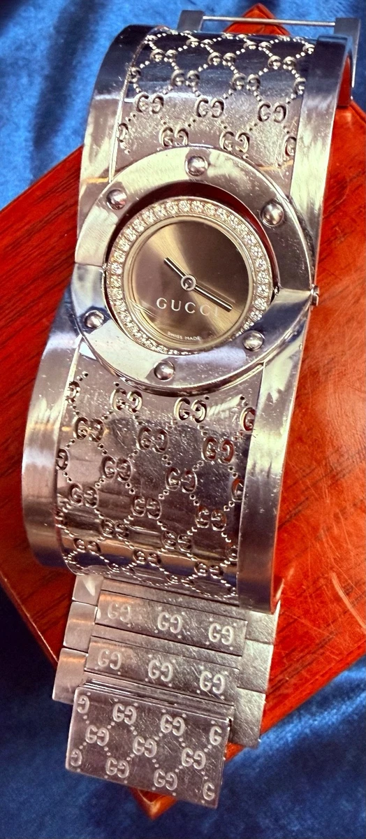 Stainless Steel Band Stainless Steel Case Gucci Twirl  display picture 2