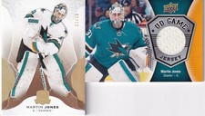 2016-17 UD The Cup Gold Spectrum Foil #79 MARTIN JONES  *02/12*  San Jose Sharks