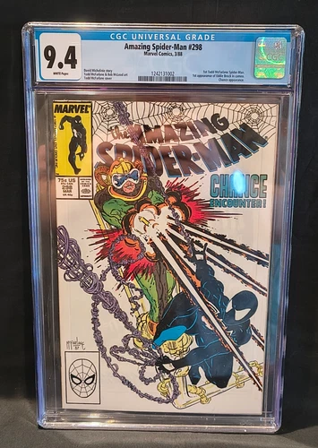 Amazing Spider-Man #298 CGC 9.4 (1988 Marvel) Todd McFarlane