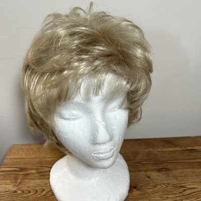 Synthetic wig golden blonde Pixie 21in-22in. Timeless Collection EUC