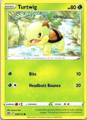Turtwig - 006/172 - Brilliant Stars - Regular 