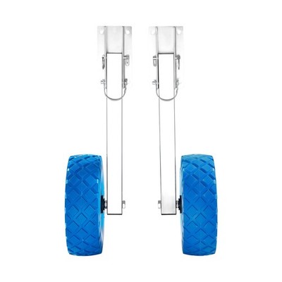 Uimoso 300 lbs Boat Launch Wheels, 10'' Stainless Steel Transom Wheels