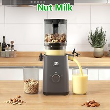 Cold Press Juicer Machines, 5.3" Large Feed Chute 99% Juice Yield, Ultra Quiet