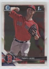 2018 Bowman Chrome Prospects Travis Lakins #BCP139 00c9