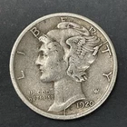 1920-D Denver Mint Silver Mercury Dime
