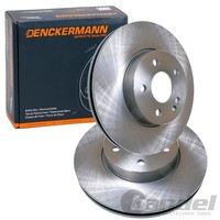2X Denckermann Bremsscheiben 300Mm BelÜFtet Vorne Passend FüR Mercedes Marco V-K