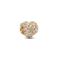 Pandora Charm 764240C01 Pandora Funkelndes Herz Charm 14K Vergoldet