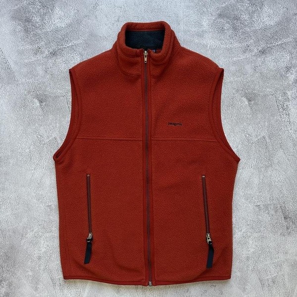 Men Patagonia Vest Red 38 / M / 46