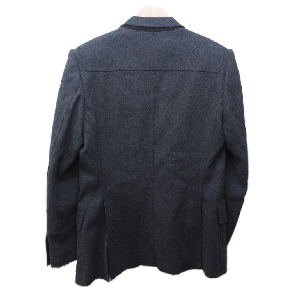 BURBERRY Melton Coat Jacket Toggle Button Fringe … - image 2