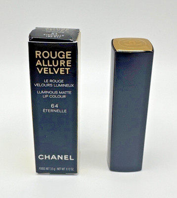 Chanel Rouge Allure Velvet Luminous Matte Lip Colour ~ 64 ETERNELLE ~ .12 Oz