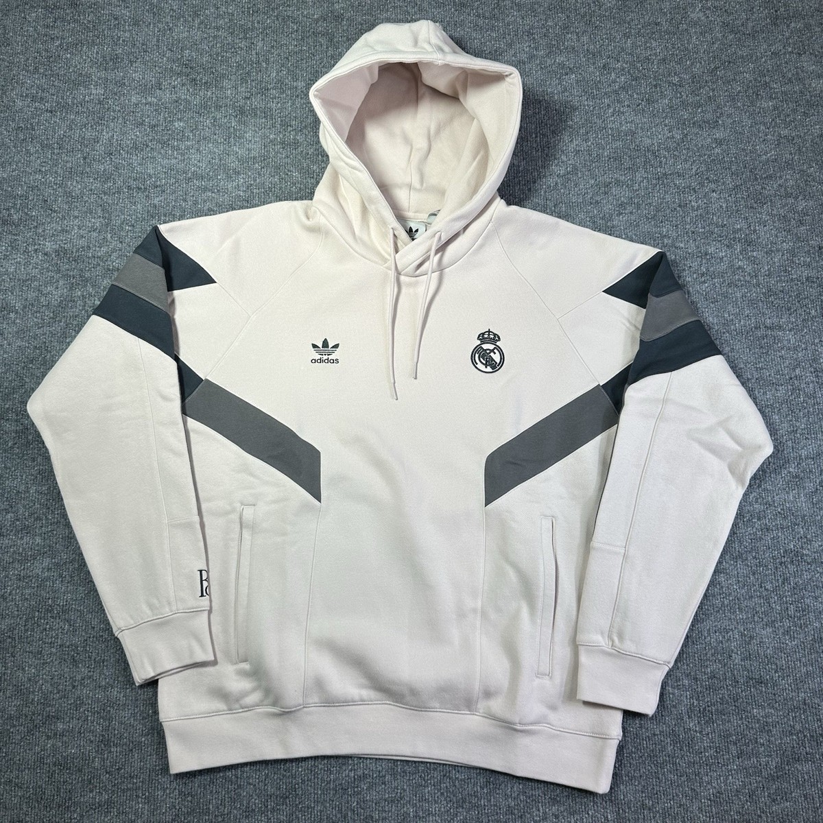Adidas Real Madrid Originals Soccer Pullover Hoodie Men's Medium