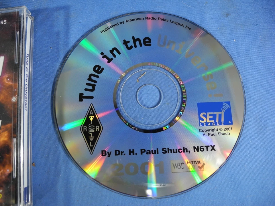 Tune In The Universe Multimedia CD SETI League ARRL H. Paul Shuch *Excellent!* - Image 3 of 4