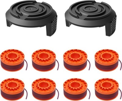 VARSK 10-Pack Trimmer Spare Spools, Suitable Replacement Trimmer Spools