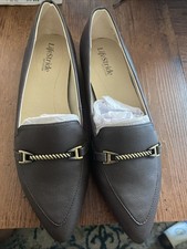 LifeStride Women's Precious 2 Bit Loafers, featuring a pointed toe, faux leather