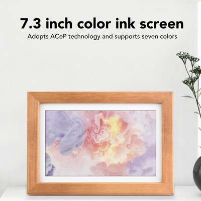 7.3in Digital Photo Frame Support 7 Colors Display 800x480 E Paper Display W SAL