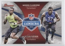 2012 Bowman Combine Competition Morris Claiborne Patrick Peterson #CC-CP 1u7