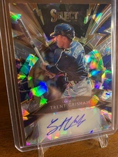 * Trent Grisham 2020 Select SS-TG Auto RC Sparks Prizm /49 *