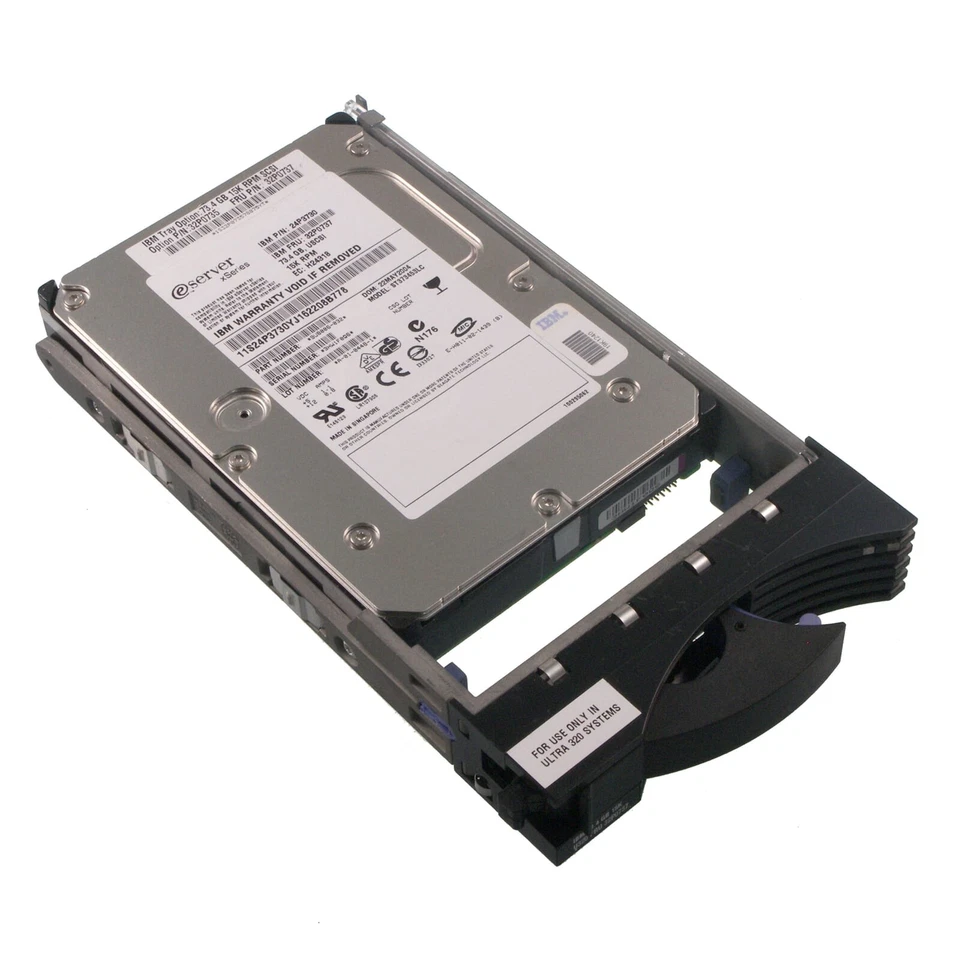 IBM SCSI-Festplatte 72GB 15k U320 SCA2 LFF - 32P0737