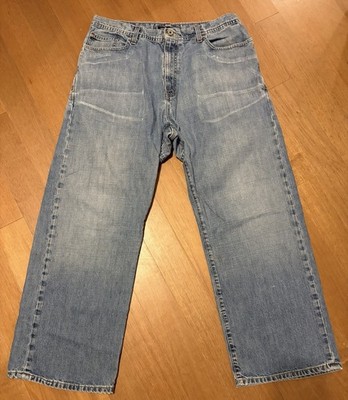 Ralph Lauren Polo Jeans Stratford Jean Men 33 x 30 Wide Leg Baggy Y2K Grunge 90s