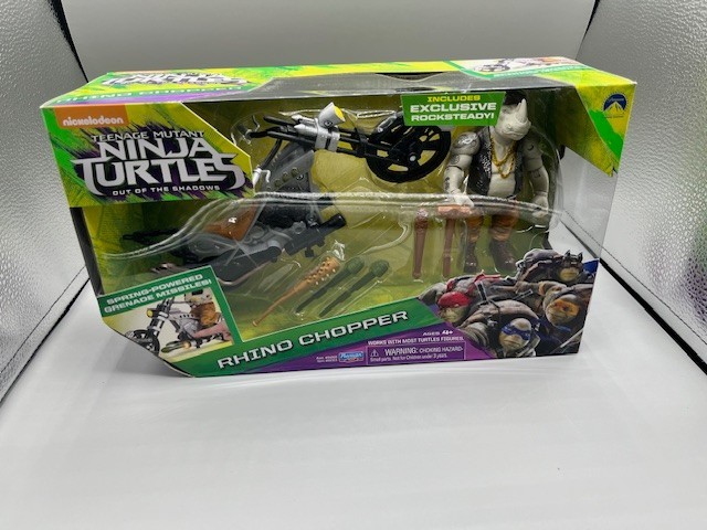TMNT Out of the Shadows - Rhino Chopper - NEW Teenage Mutant