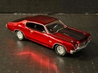HOT WHEELS AMERICAN CLASSICS 1970 CHEVELLE SS 454 1:43 SCALE METALLIC