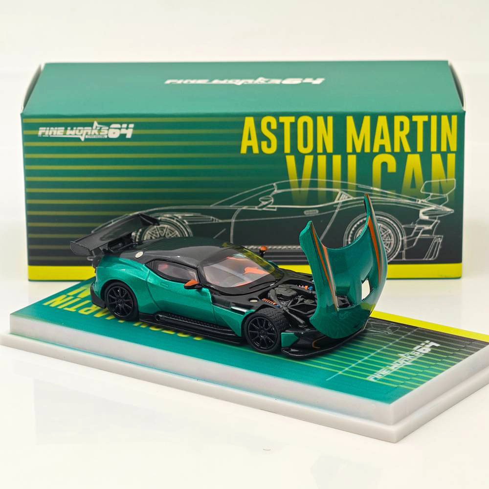 1:64 Fine Works Vulcan Diecast Models Toys Opening Hood Collection