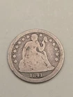 1841-O Seated Liberty Silver Dime - New Orleans Mint