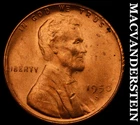1950-S Lincoln Wheat Cent - Red Choice Gem Brilliant Unc  No Reserve  #G8897