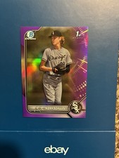 Noah Schultz 2022 1st bowman chrome Purple Refractor  /250