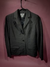 Ann Taylor Loft Petites Black Pants  Jacket Set Women's Size 0P