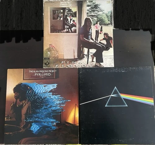 Pink Floyd Dark Side Of The Moon LP Harvest 1973 Ummagumma Alan Parsons Pyramid
