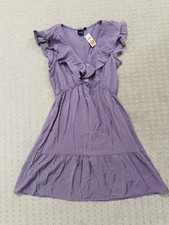 Gap Ruffle Tiered Mini Dress. Size: S Petite