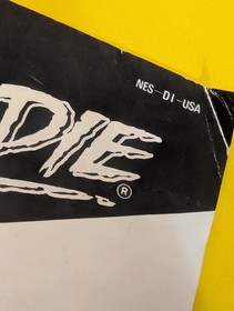 Skate or Die 1988 Nintendo NES Manual de instrucciones - &iexcl;Solo folleto! - NES-01-USA