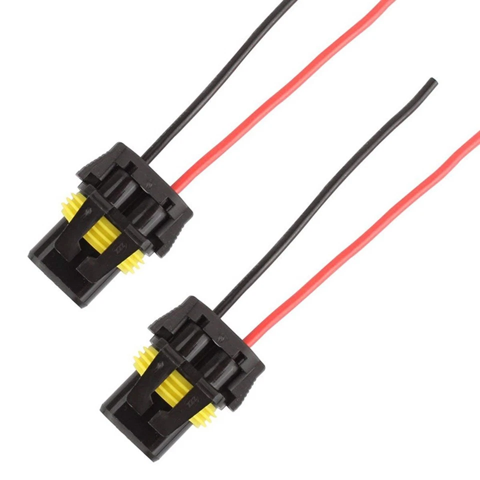 4x 9005 9006 9145 Headlight Fog Lights Connector Wiring Harness Socket - Image 4 of 4