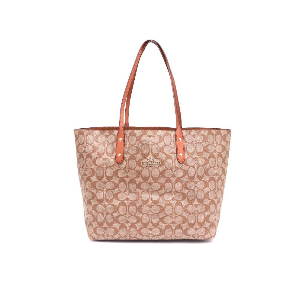 Coach Signature Canvas City Tote Bag and Shoulder Bag 1966-F76636 155220364