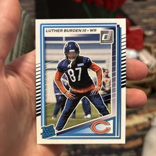2025 Donruss #395 Luther Burden III Chicago Bears Rookie