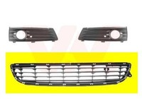 VAN Wezel LüFtungsgitter StoßFäNger StoßStange ** Equipart ** Vorne 3792590