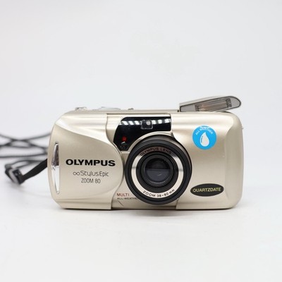 Olympus Stylus Epic mju II Zoom 80 analoge Kompaktkamera 35 mm   getestet