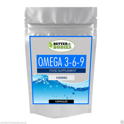 Omega 369 1000mg High Strength Fish Oil EPA DHA SOFT GELS Joint Support |  eBay