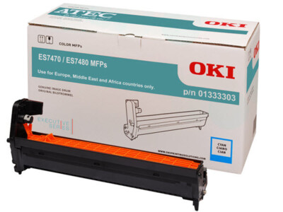 1 x OKI original Drum  cyan 01333303 ES7470 ES7480   Neu und OVP