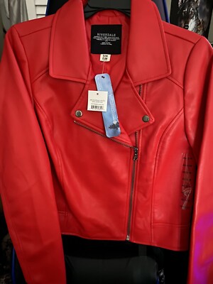 Southside Serpents Red Leather Jacket Riverdale Southside Serpents