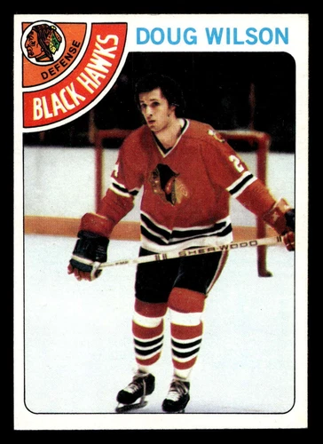 1978-79 Topps #168 Doug Wilson Near Mint RC Rookie Blackhawks