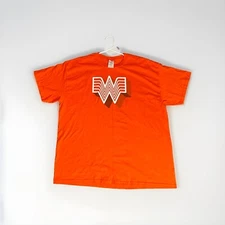 Whataburger Mens Size XL Orange T-Shirt Official Employee Shirt NWOT