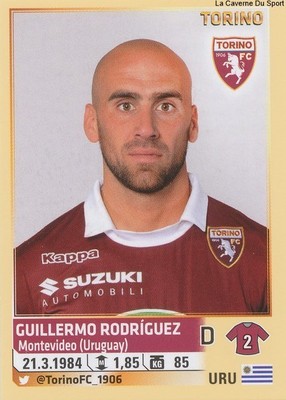 546 GUILLERMO RODRIGUEZ # URUGUAY TORINO.FC FUSSBALLSPIELER 2014 PANINI STICKER