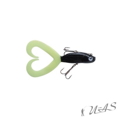 DAM FZ Deep Down Twirls Pilker & Schleppköder Fluo 100G Gummifisch Shad Lure Kva