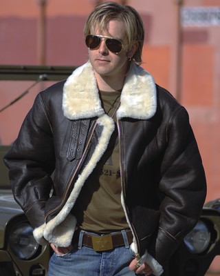 US Bomberjacke B3 Fliegerjacke Lederjacke Lammfelljacke