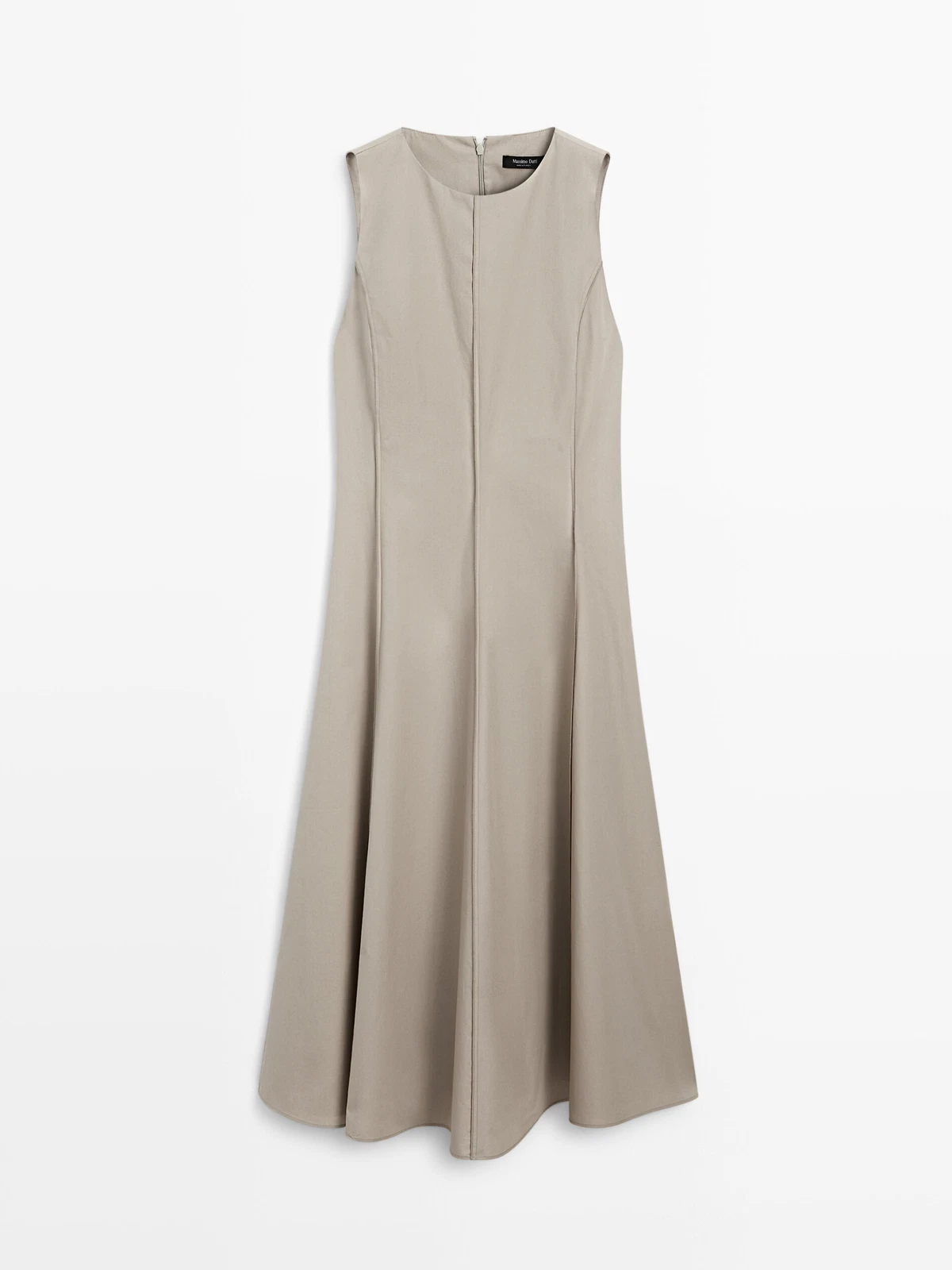 OFF WHITE Abito donna media senza maniche Massimo Dutti