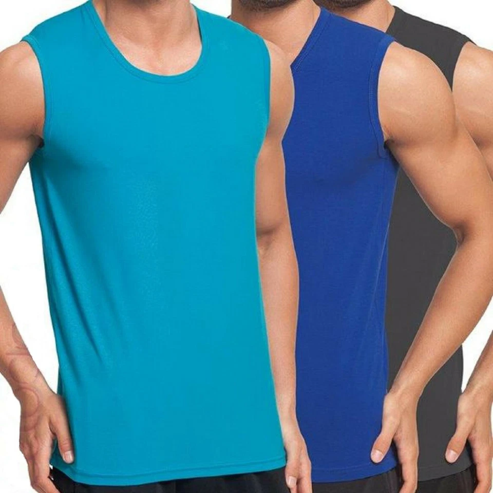 Herren Muscle Shirt  Tank Top sleeveless T-Shirt  1B4 - Bild 1 von 1