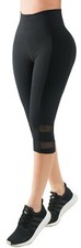 Butt Lift Capri Leggings High Waist Powernet Supplex Levanta Cola Colombianos
